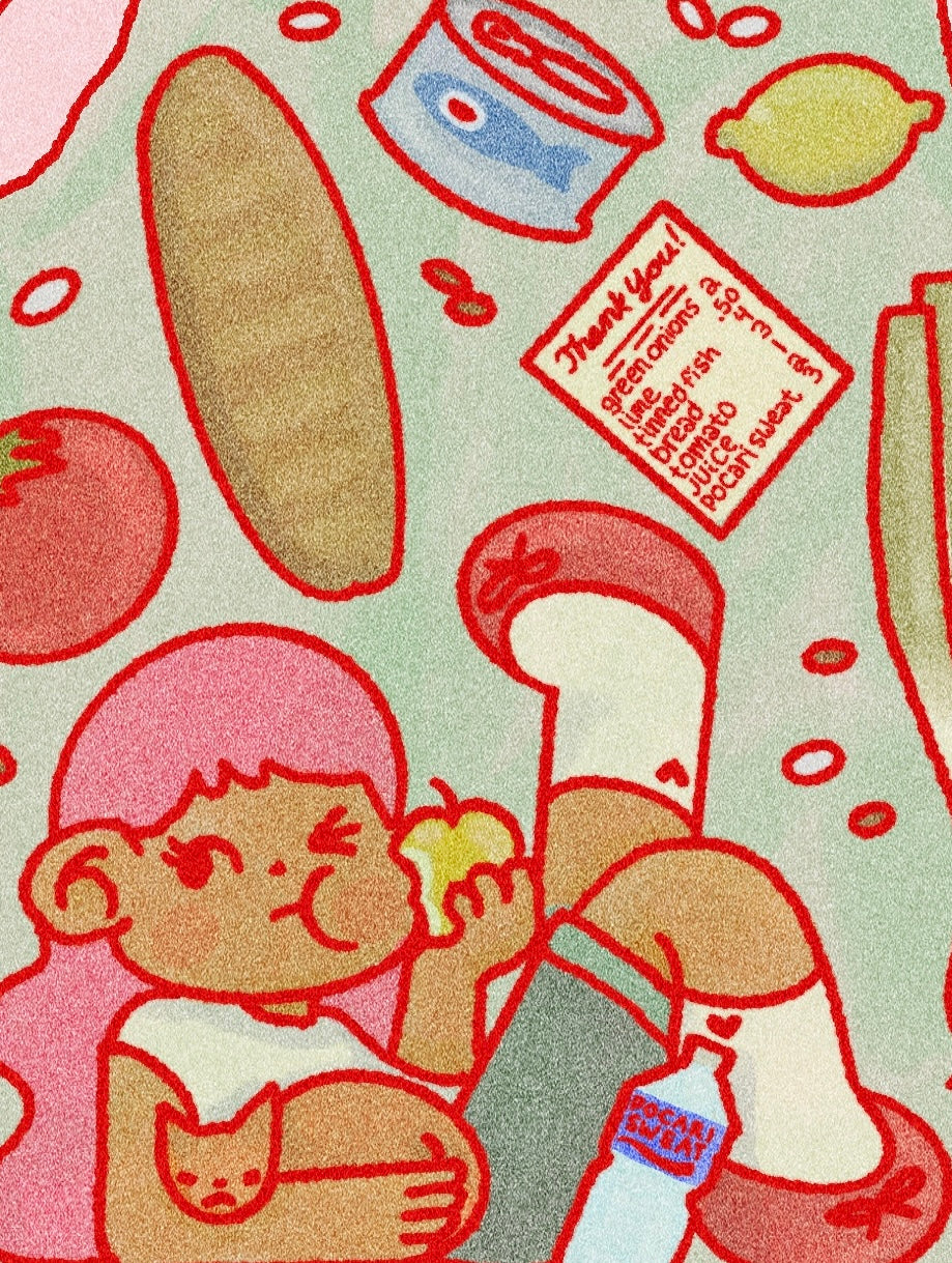 Grocery Shopping print