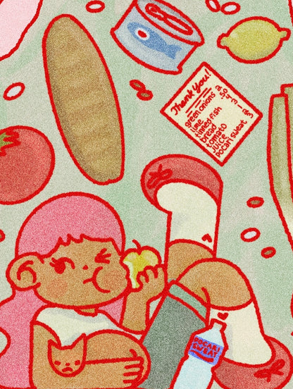 Grocery Shopping print