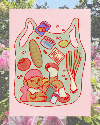 Grocery Shopping print